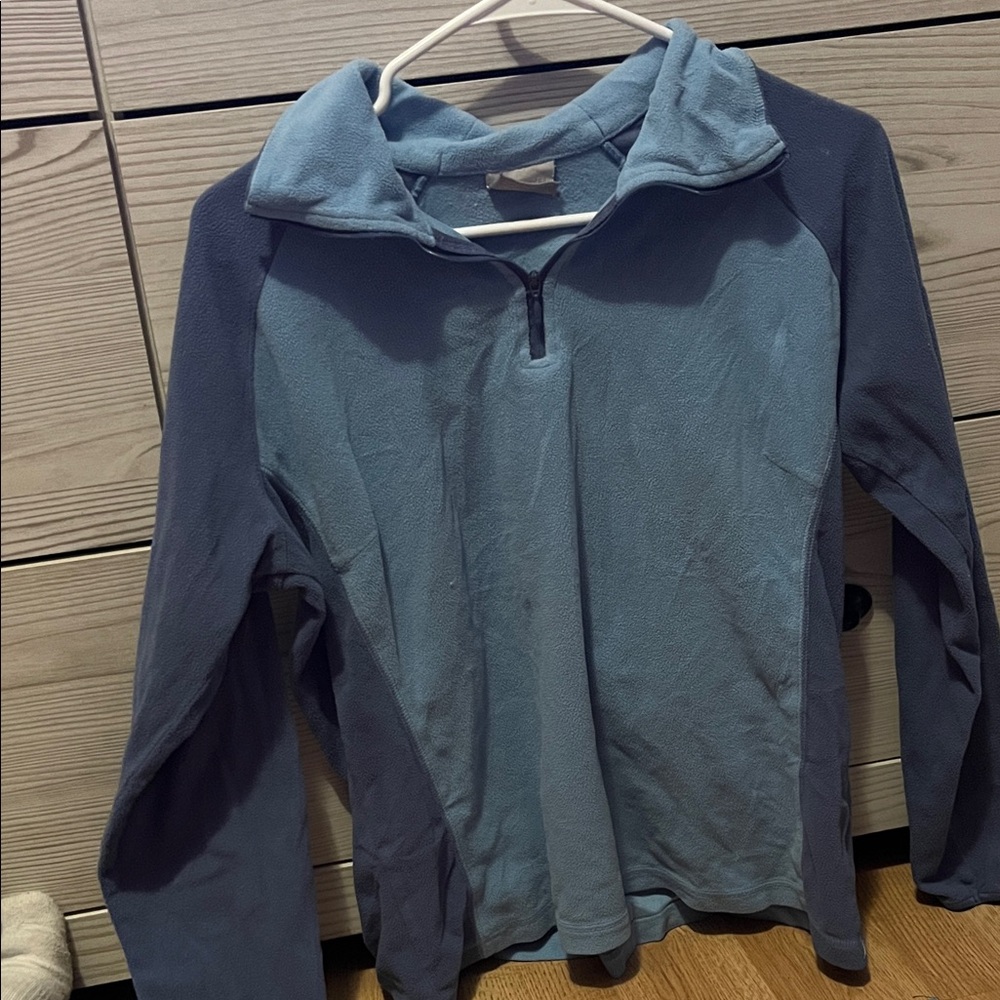 Columbia Sky Blue Fleece Pullover